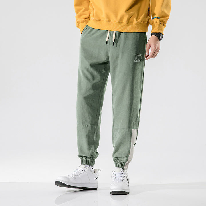 Men Easy Wash Mid-Rise Pleated Trousers