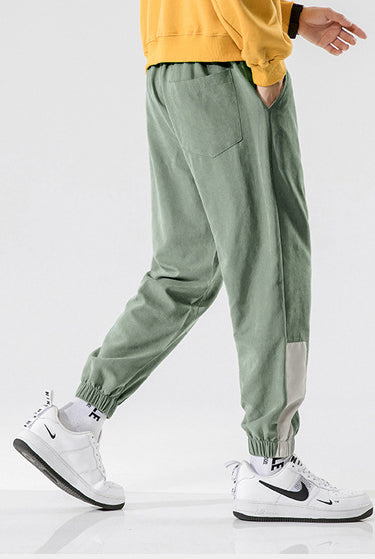 Men Easy Wash Mid-Rise Pleated Trousers