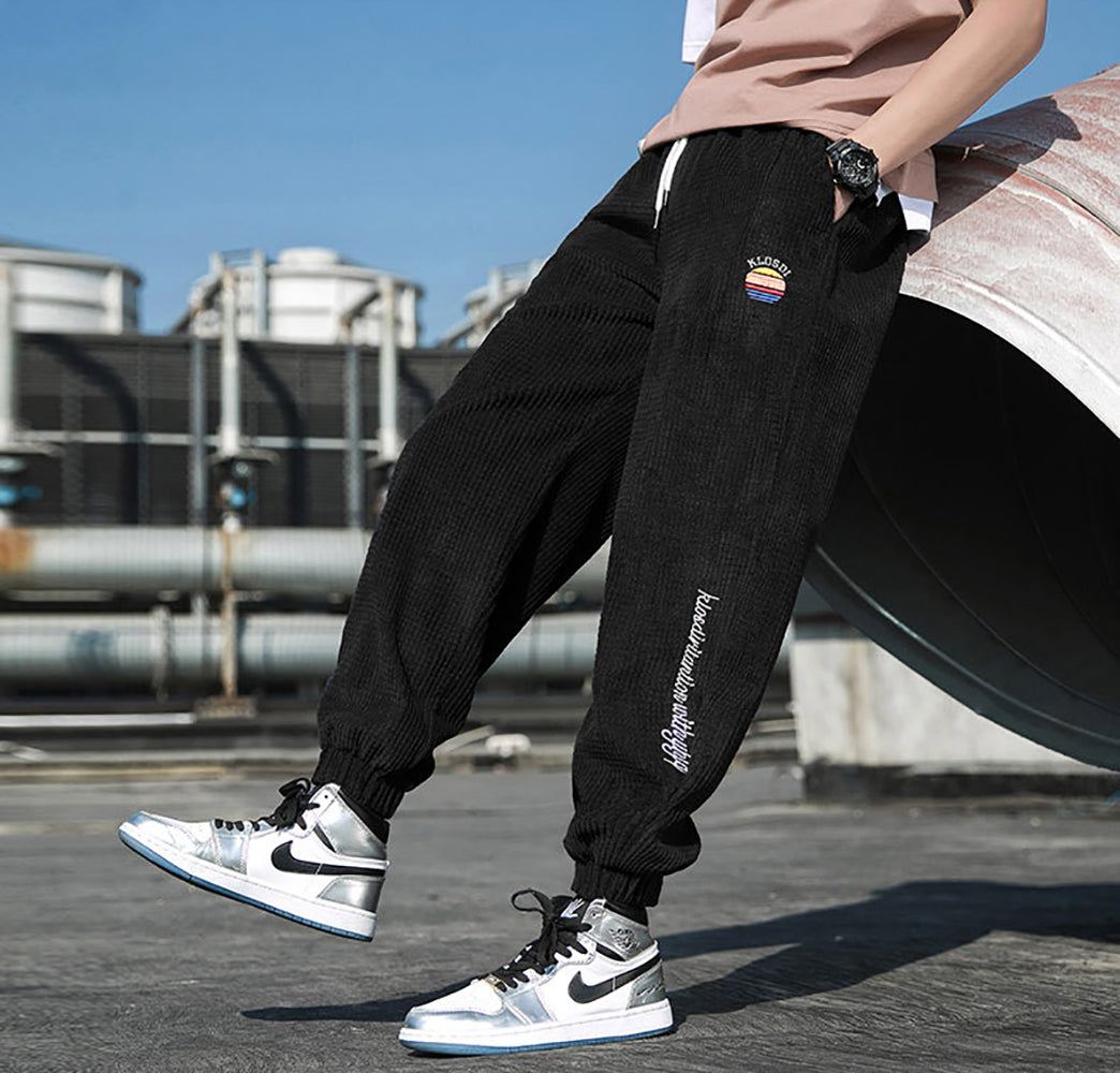 Men Easy Wash Joggers Trousers