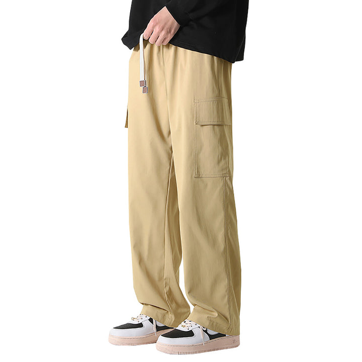 Men Mid-Rise Loose Fit Cargos Trousers