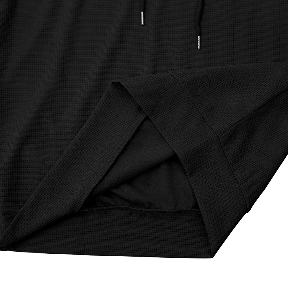 Hooded Short Sleeves T-Shirt With Shorts
