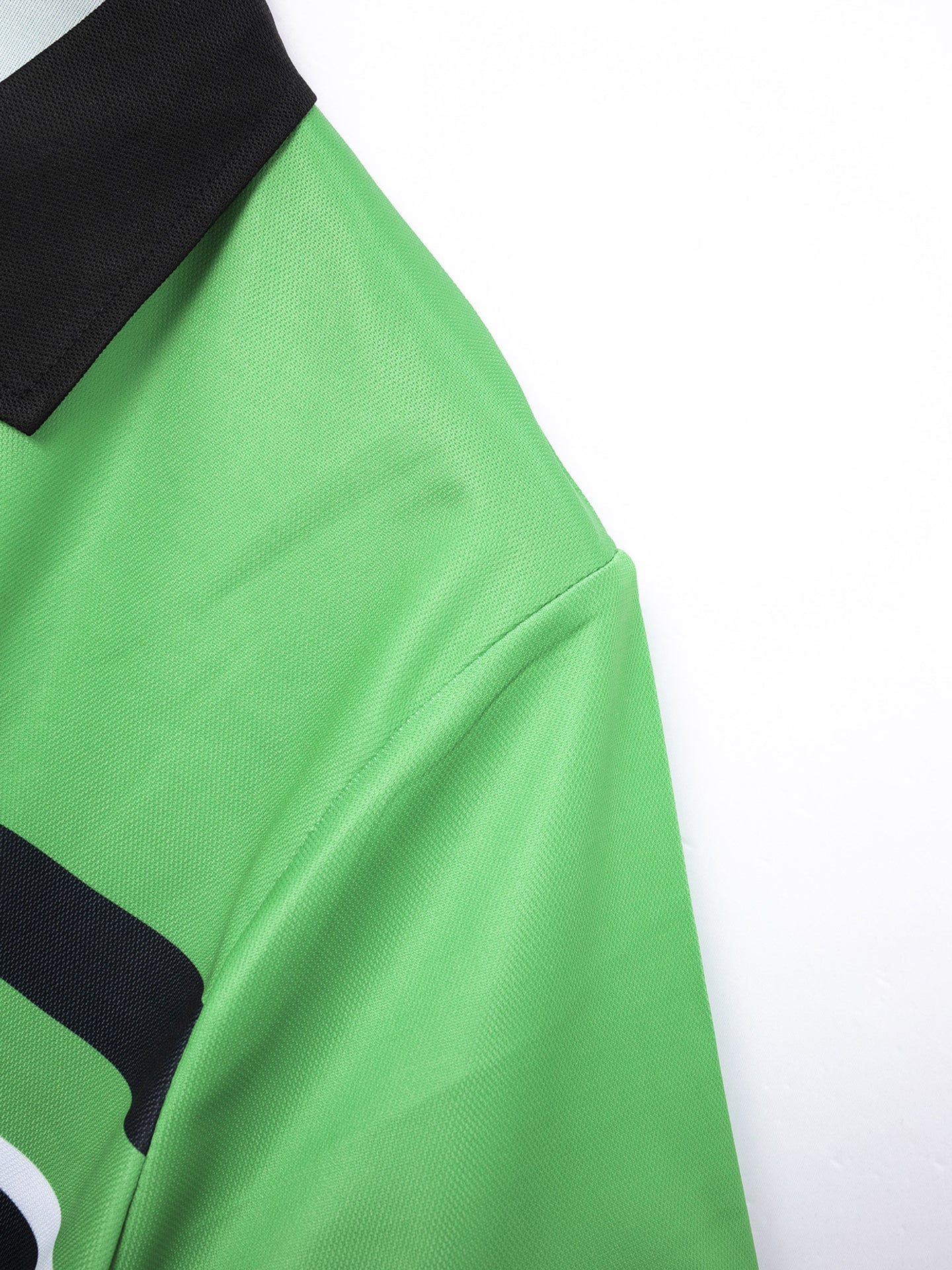 Men Striped Polo Collar T-shirt