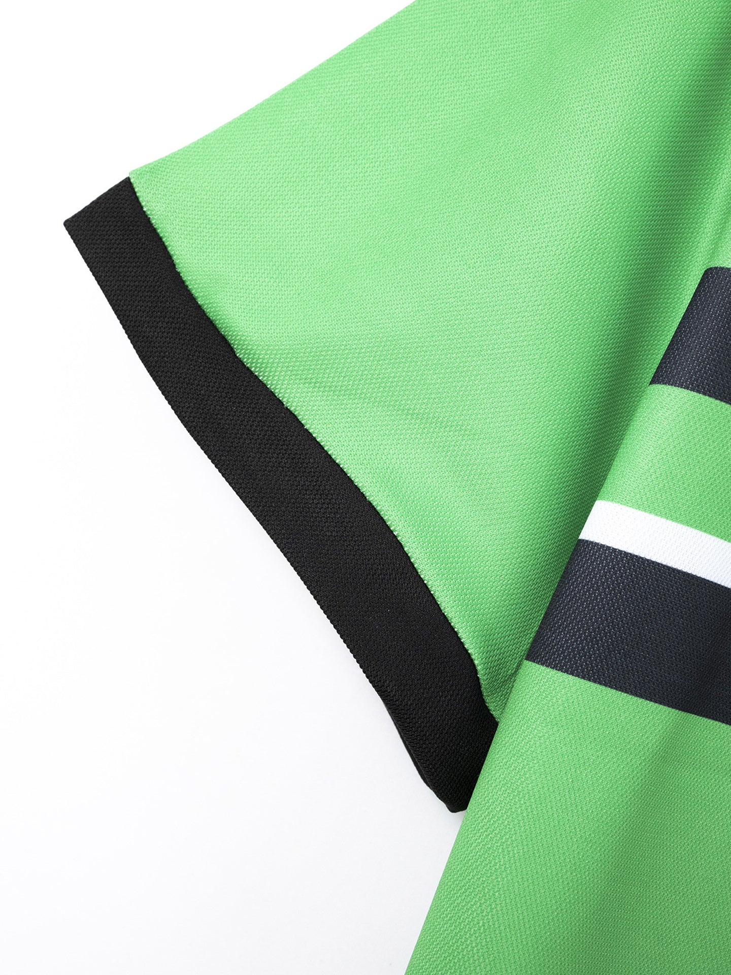 Men Striped Polo Collar T-shirt