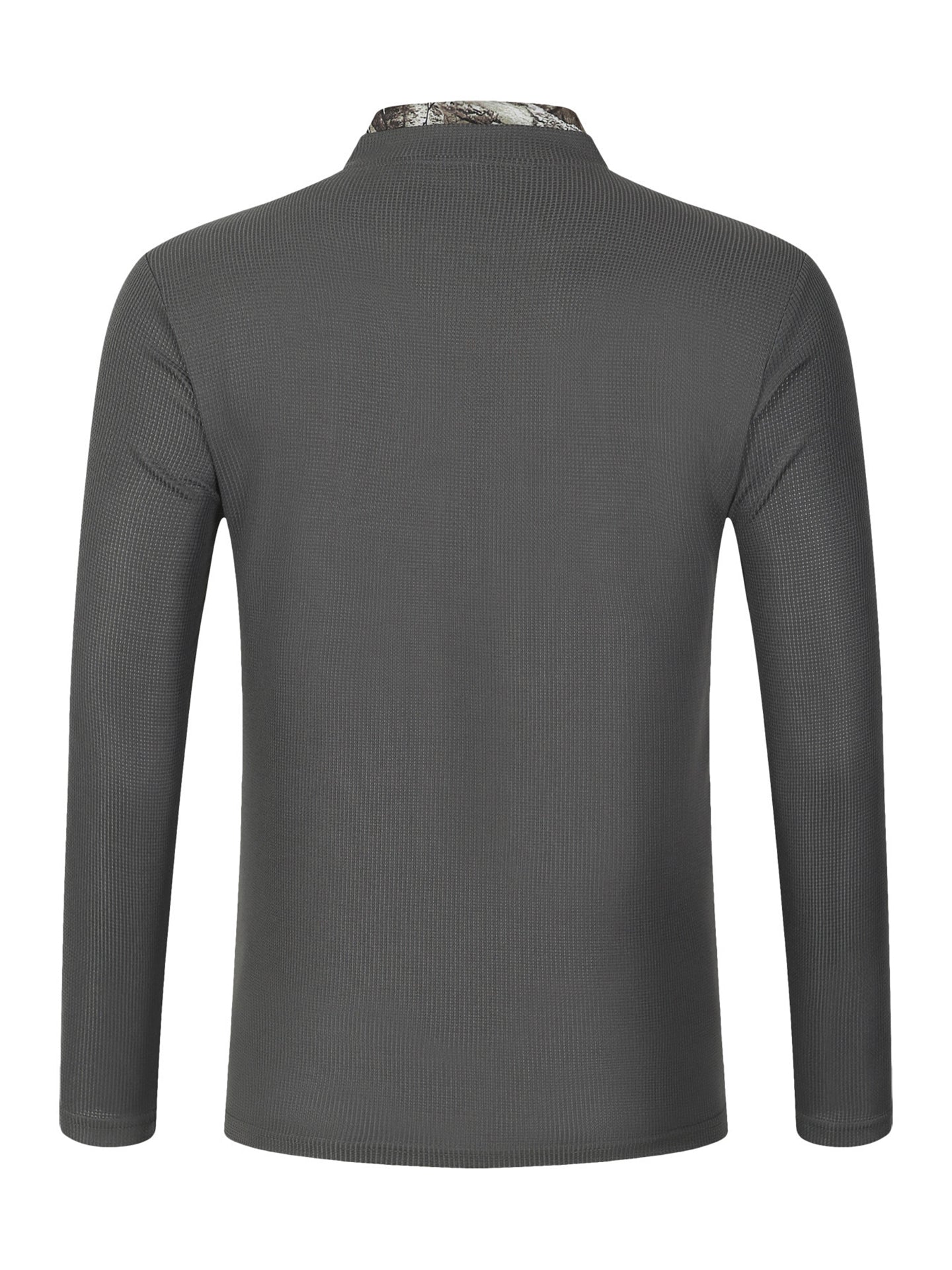 Men Self Design Henley Neck T-shirt
