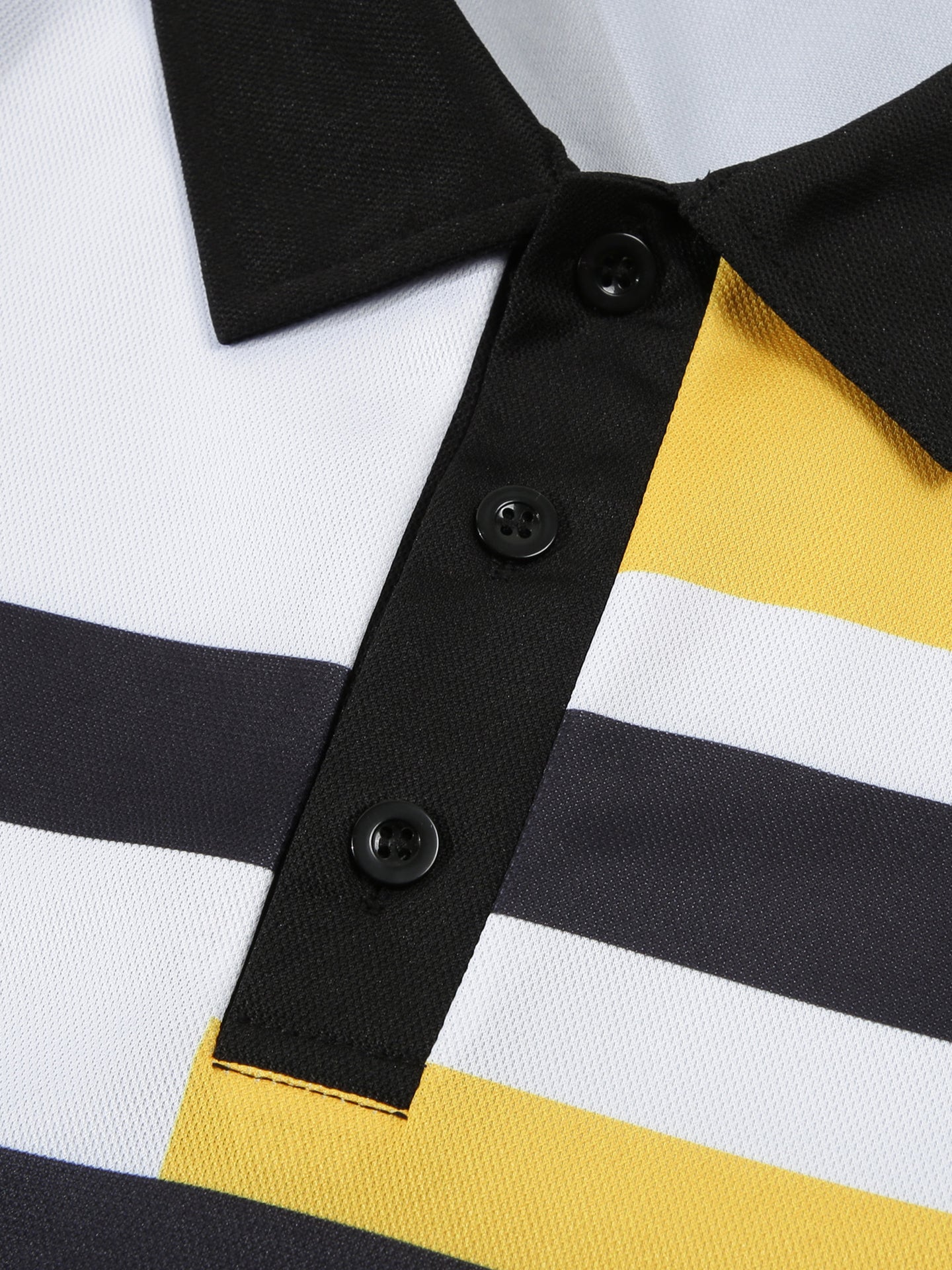 Men Colourblocked Polo T-shirt