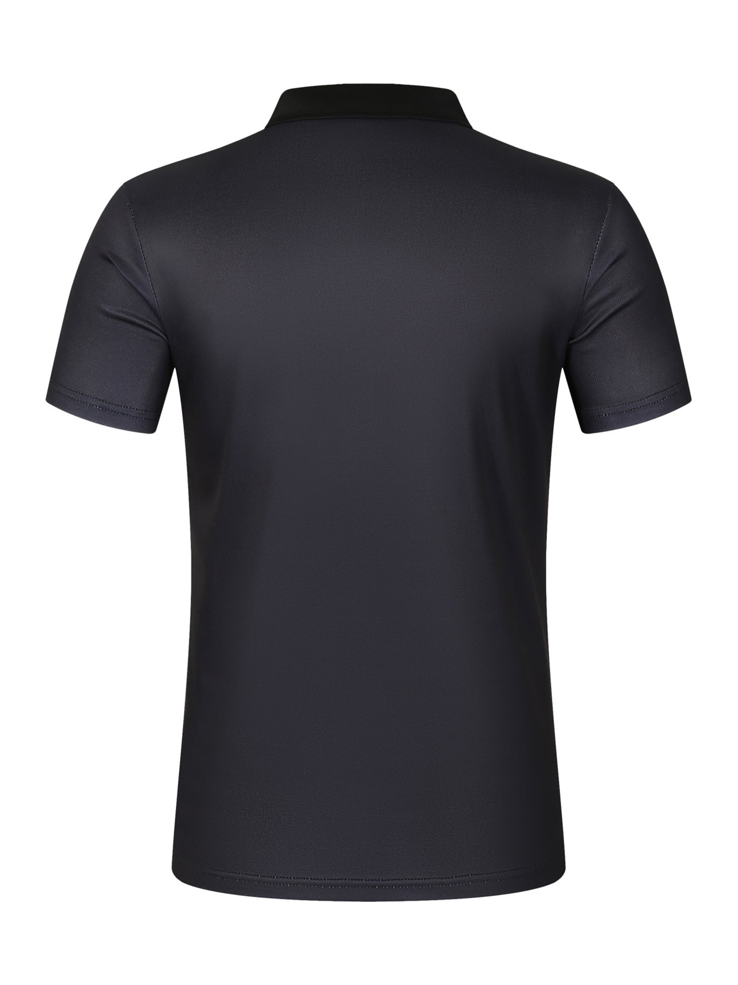 Men Colourblocked Polo Collar T-shirt