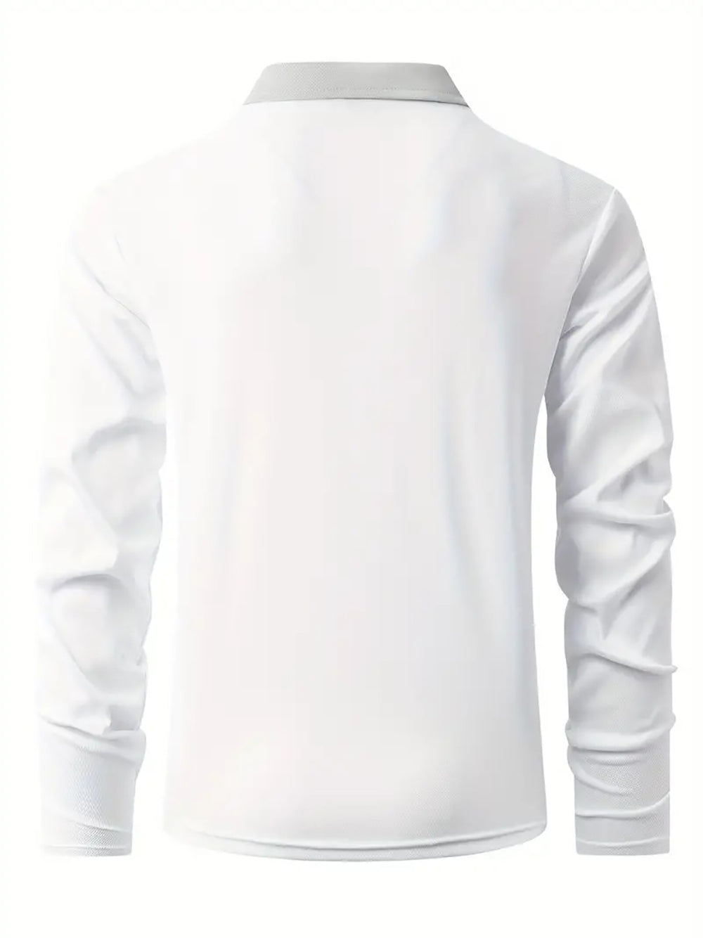 Men Solid Polo Collar T-shirt