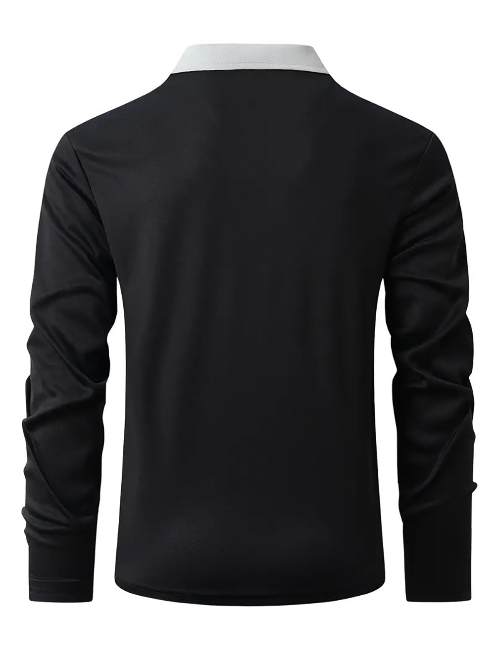 Men Solid Polo Collar T-shirt