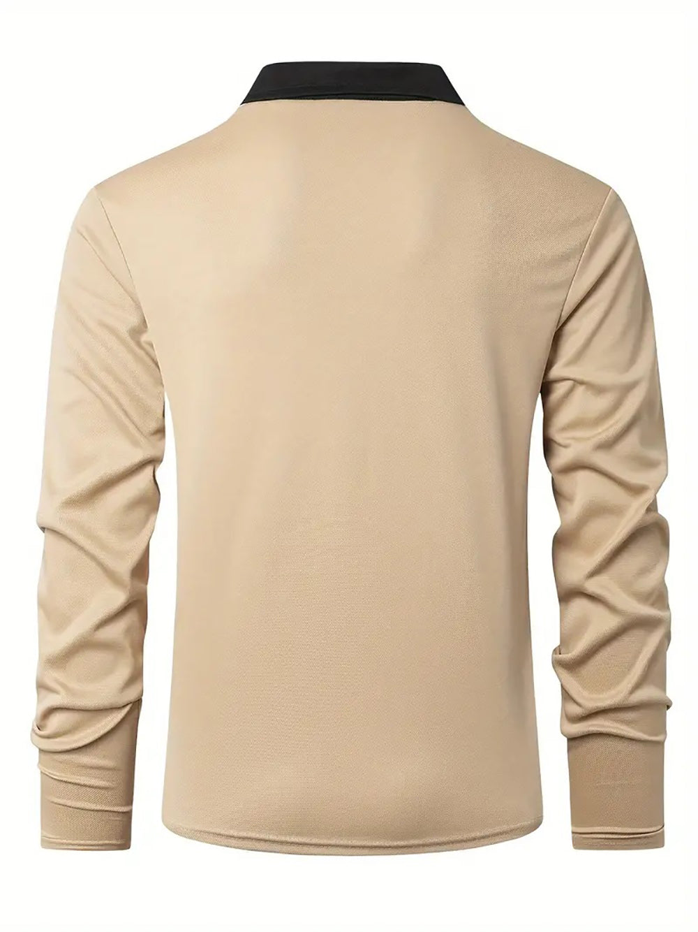 Men Solid Polo Collar T-shirt