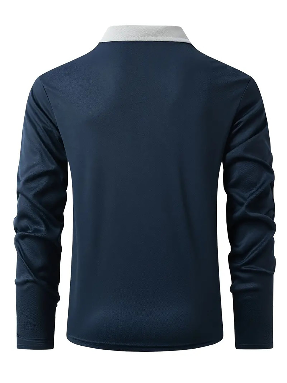 Men Solid Polo Collar T-shirt