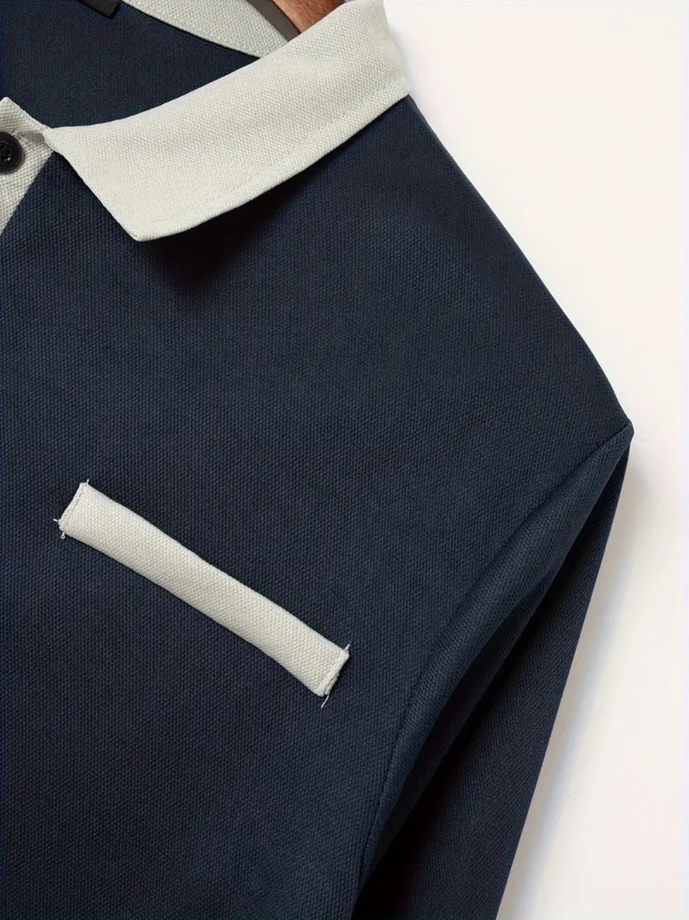 Men Solid Polo Collar T-shirt
