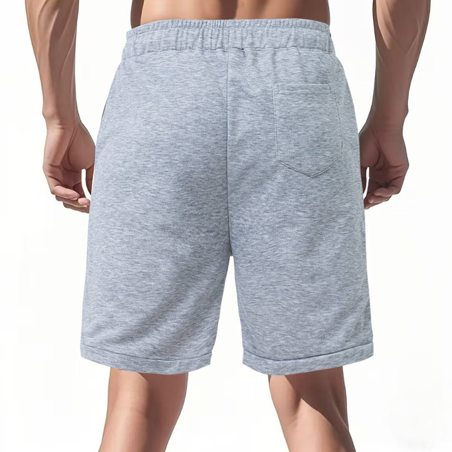 Men Distressed Regular Fit Mid-Rise Shorts