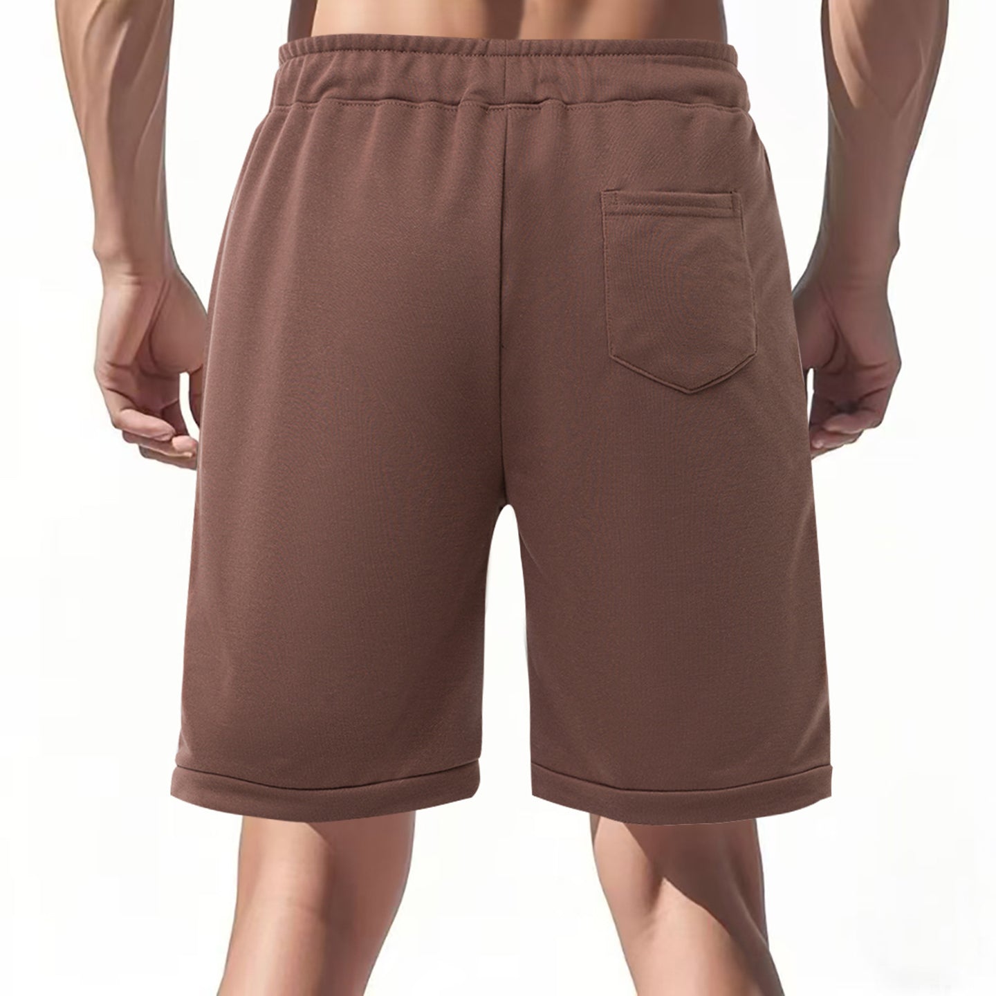 Men Regular Fit Mid-Rise Distressed Regular Shorts