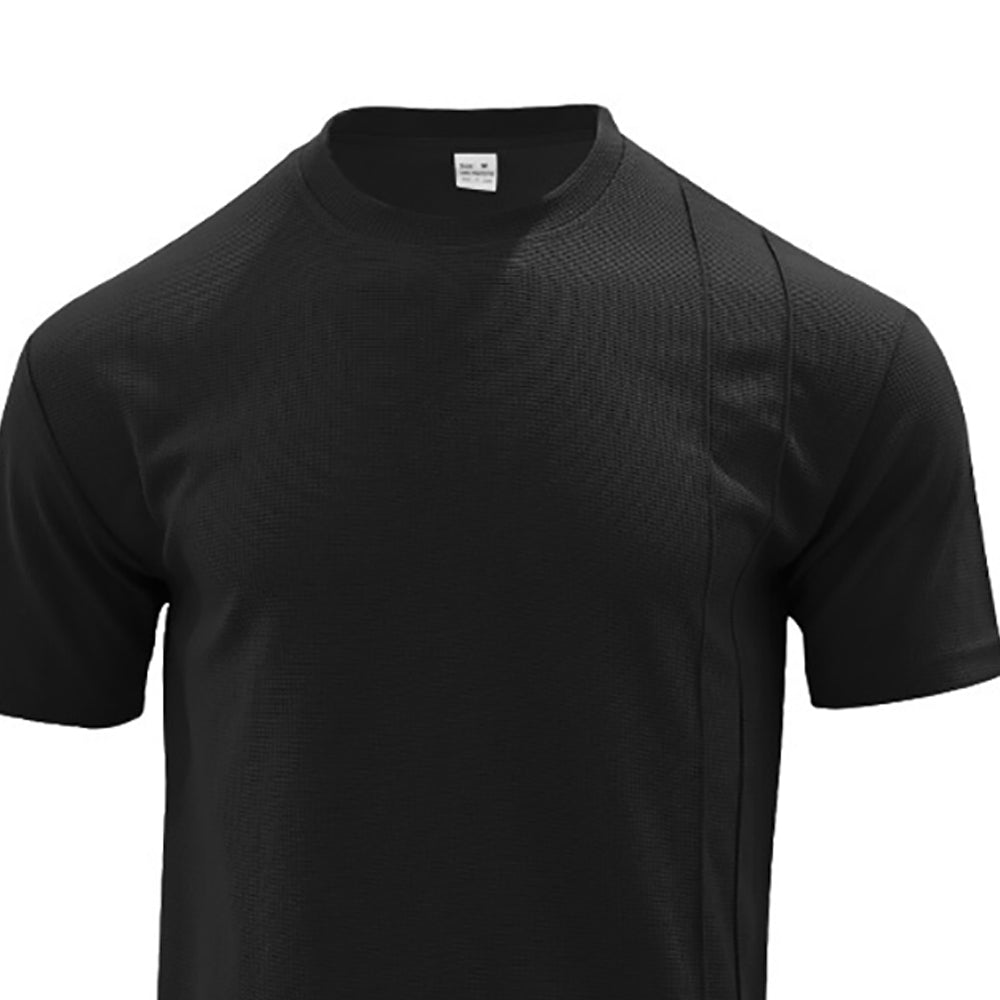 Round Neck Short Sleeves T-Shirt With Shorts