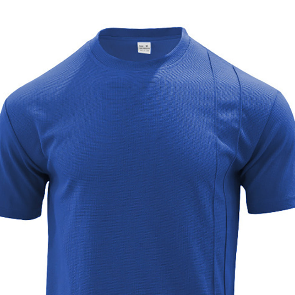 Round Neck Short Sleeves T-Shirt With Shorts