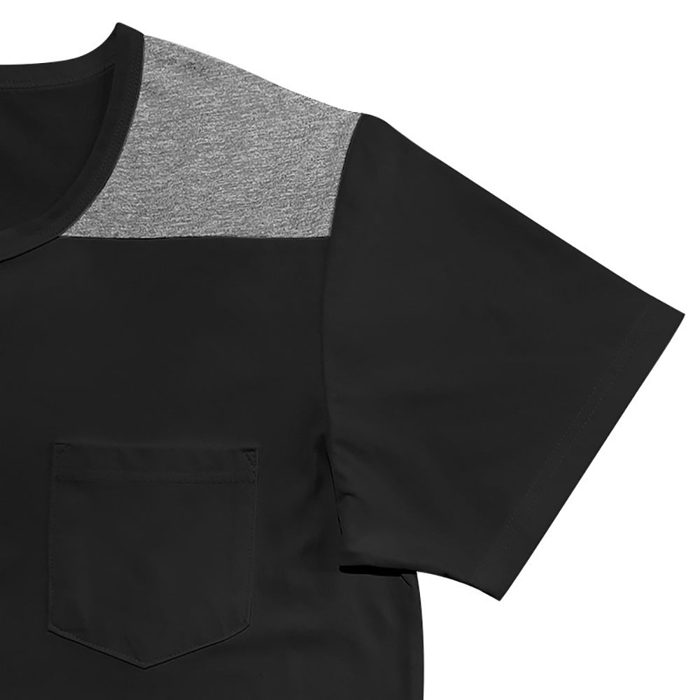 Men Solid Henley Neck T-shirt