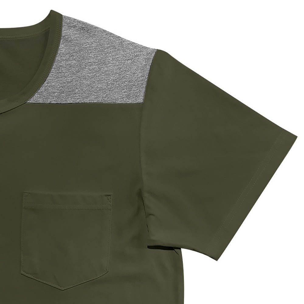 Men Solid Henley Neck T-shirt