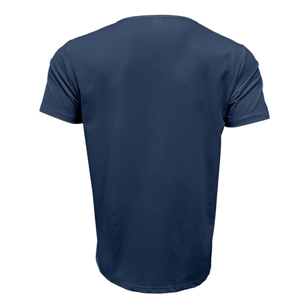 Men Solid Henley Neck T-shirt