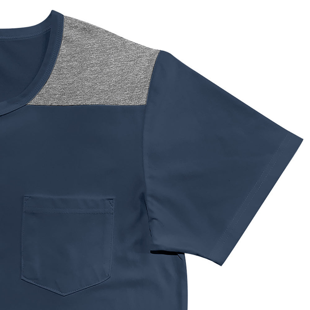 Men Solid Henley Neck T-shirt