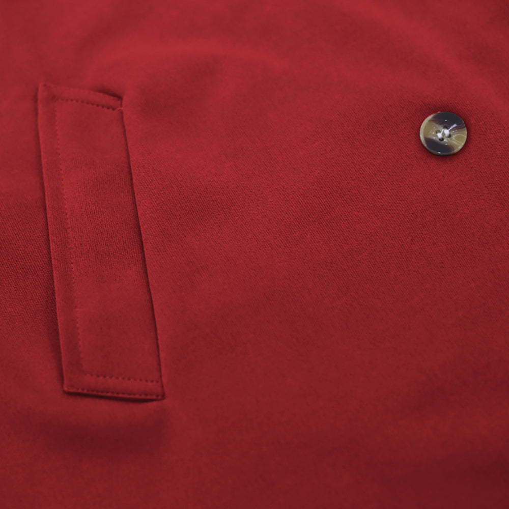 Men Stand Collar Overcoat