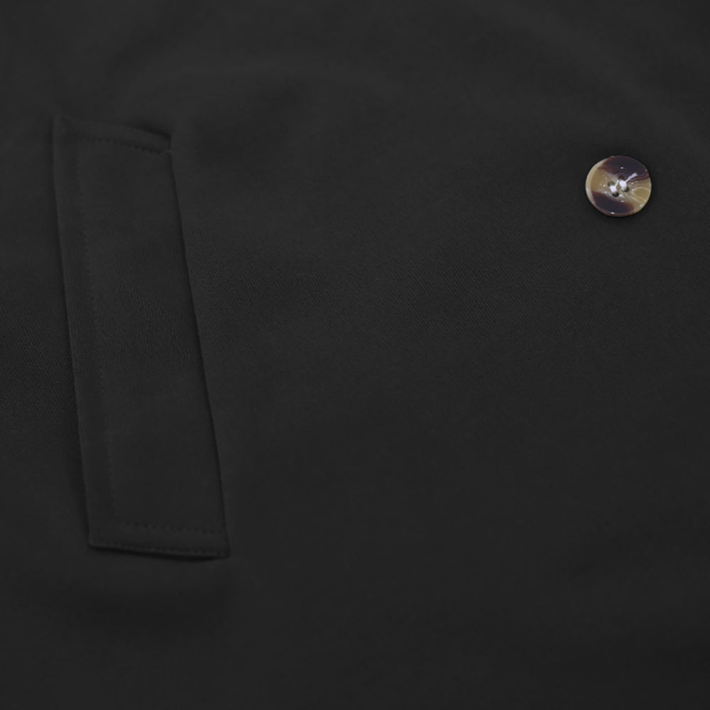 Men Stand Collar Overcoat