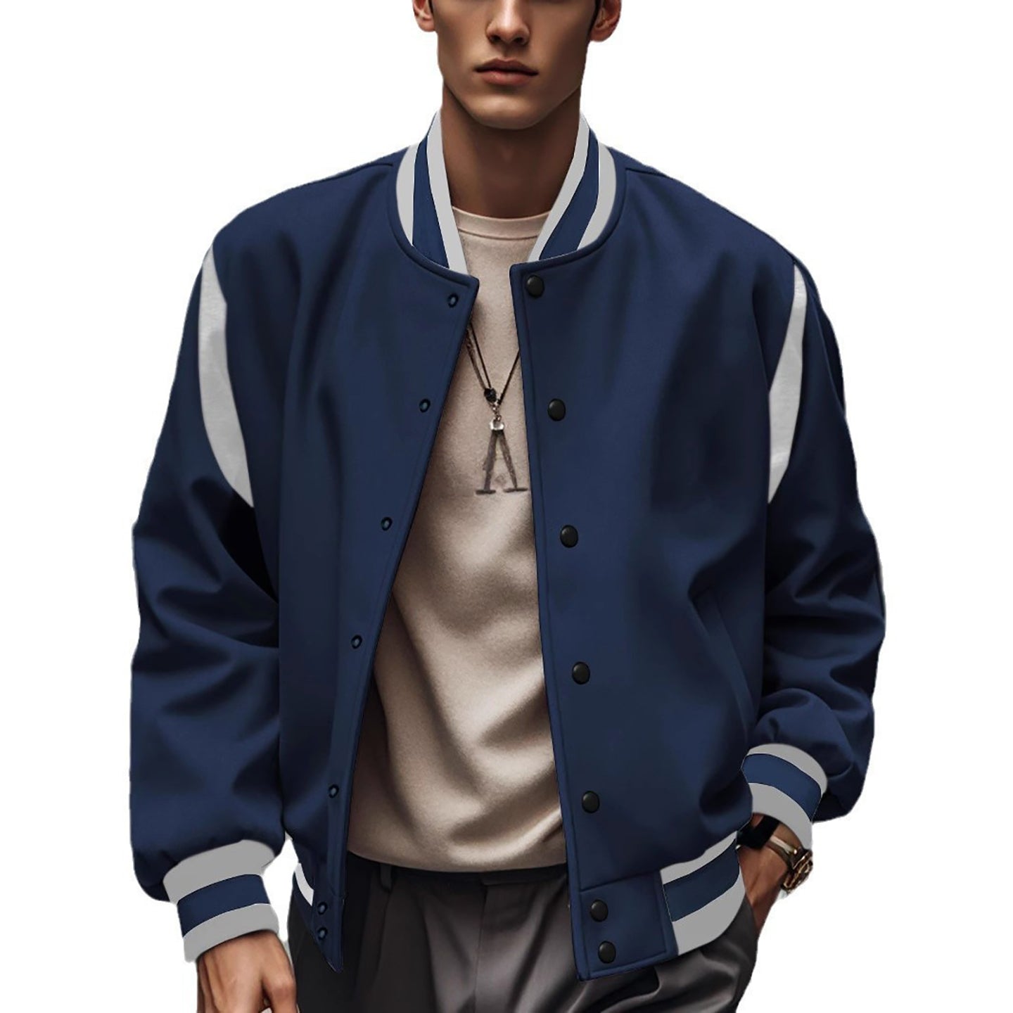 Men Lightweight Sporty Jacket