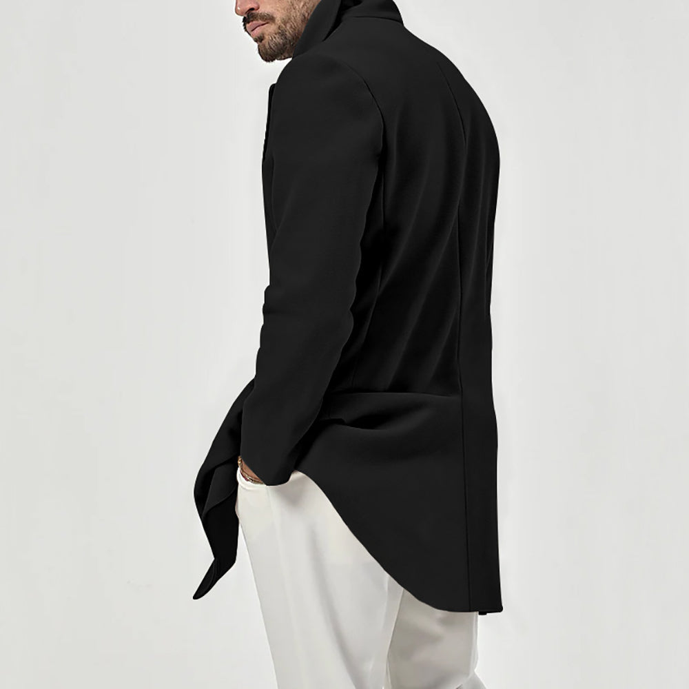 Men Double-Breasted Over-Coat