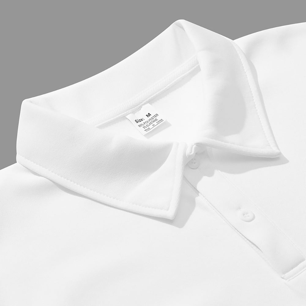 Men Solid Polo Collar T-shirt