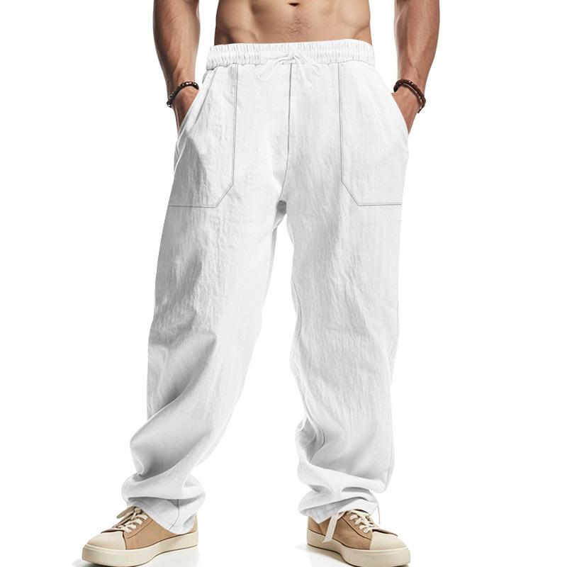 Men Solid Mid-Rise Flat-Front Regular Trousers