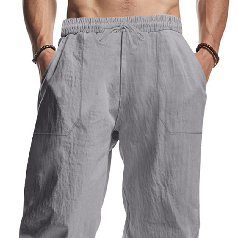 Men Mid-Rise Trousers