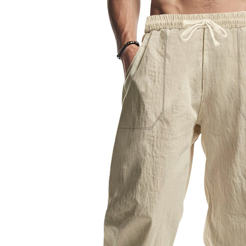 Men Mid-Rise Regular Trousers