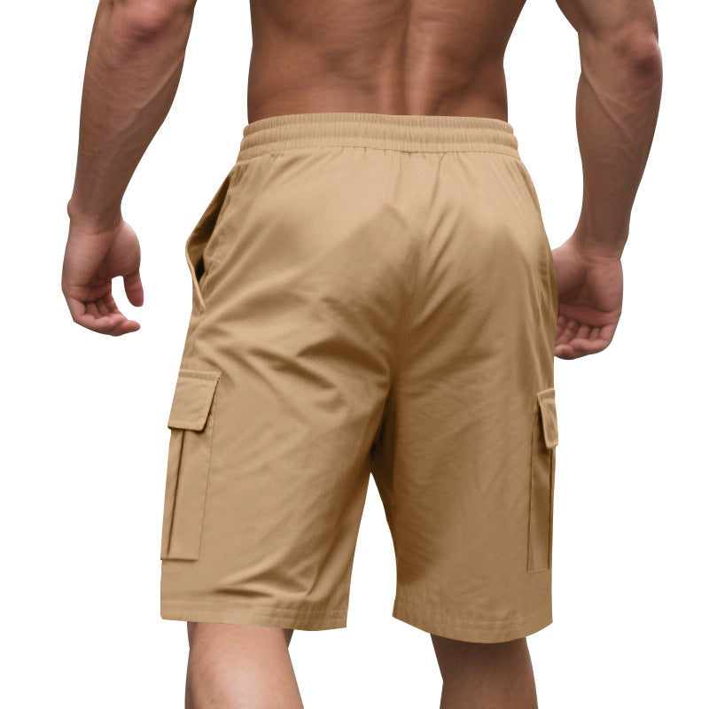 Men Regular Fit Cargo Shorts