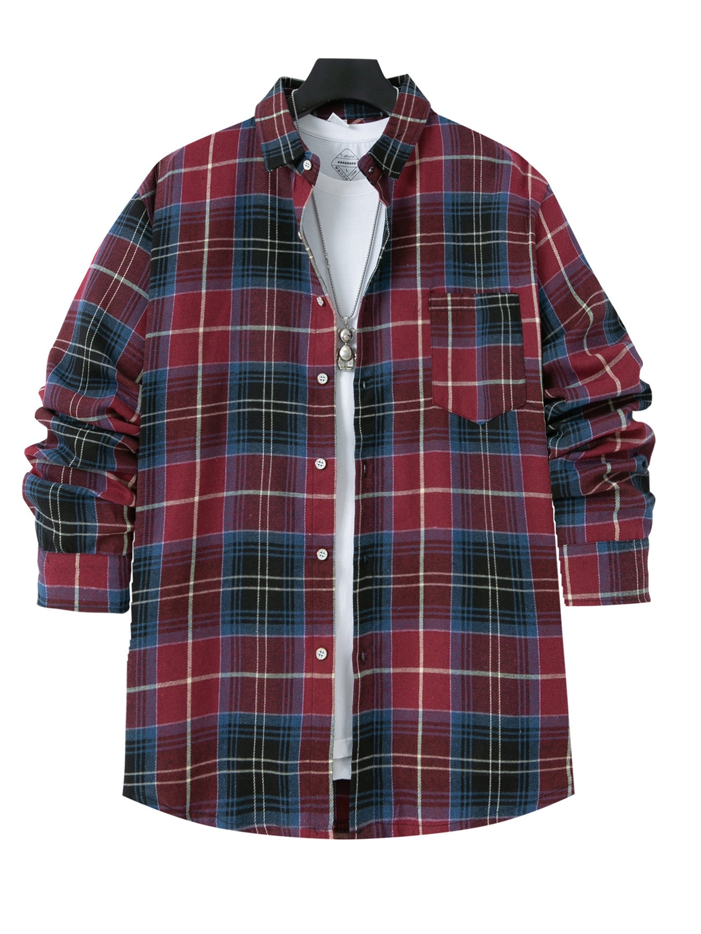 Men Gingham Checks Opaque Checked Casual Shirt