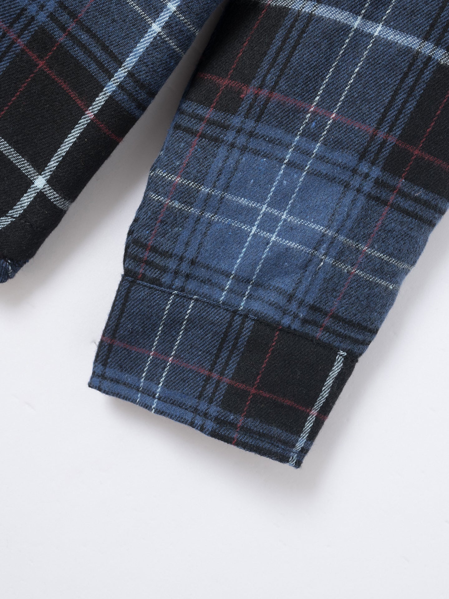 Men Spread Collar Tartan Checked Cotton Casual Shirt