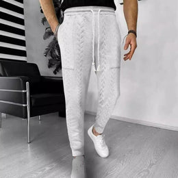 Men Mid-Rise Joggers Trousers