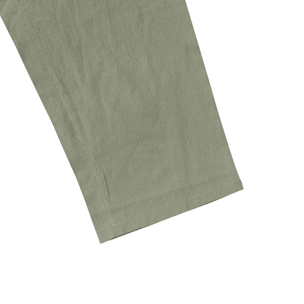Men Loose Fit Mid-Rise Cotton Chinos Trousers