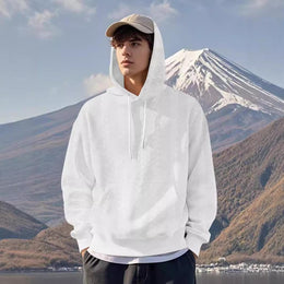 Men Long Sleeves Hooded Sweatshirt