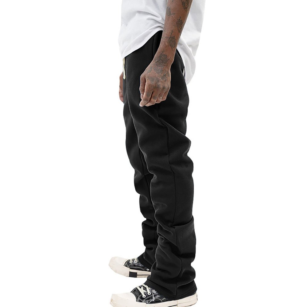 Men Regular Fit Easy Wash Chinos Trousers