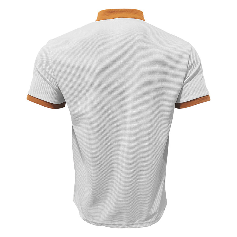 Men Solid Henley Neck T-shirt