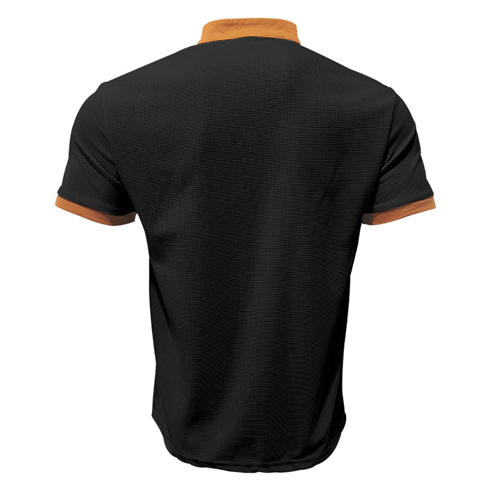 Men Solid Henley Neck T-shirt