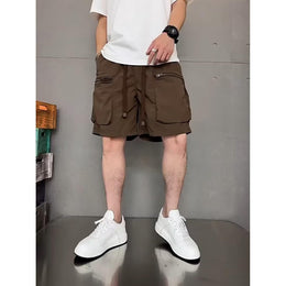 Men Mid-Rise Regular Cargo Shorts