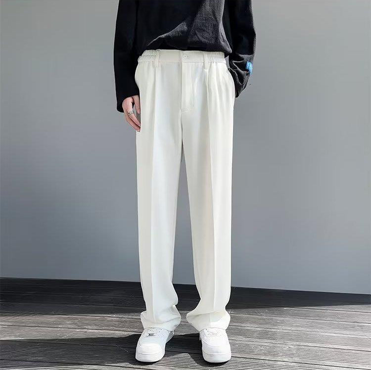 Men Mid-Rise Easy Wash Trousers