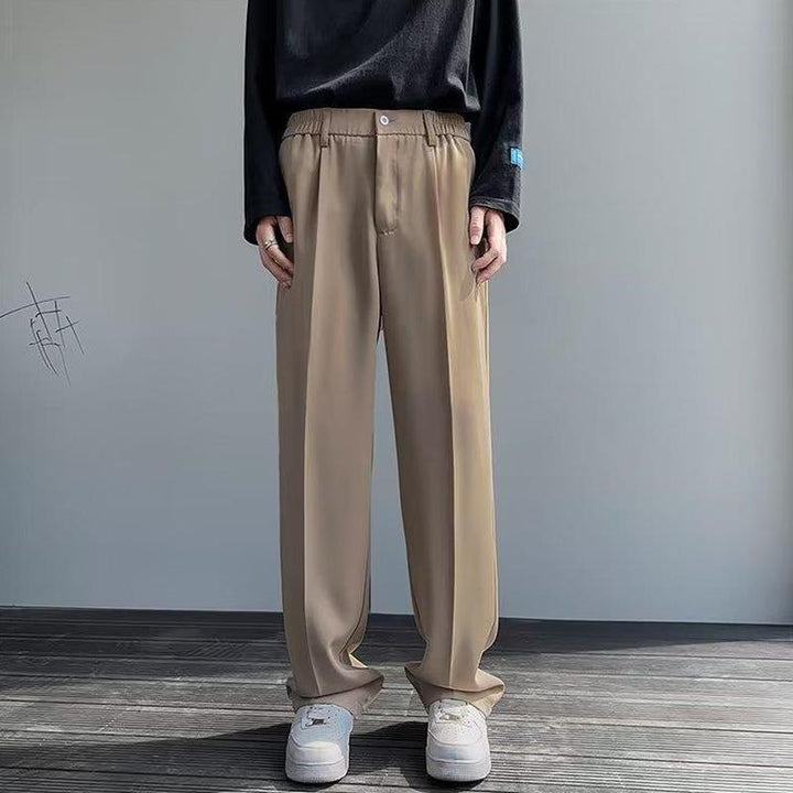 Men Easy Wash Relaxed Fit Trousers