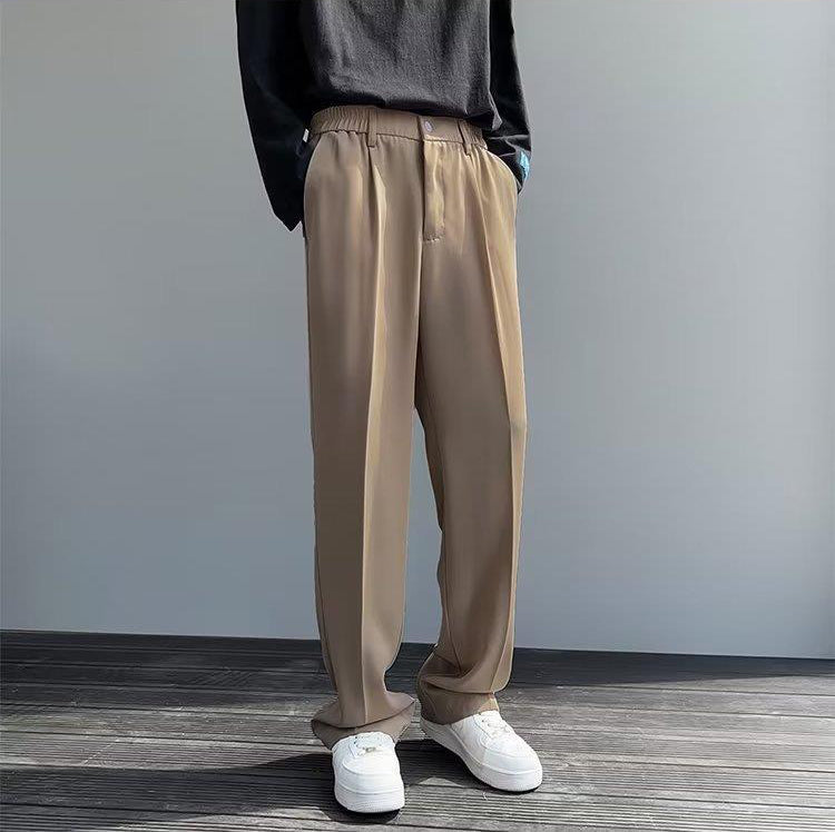 Men Easy Wash Relaxed Fit Trousers