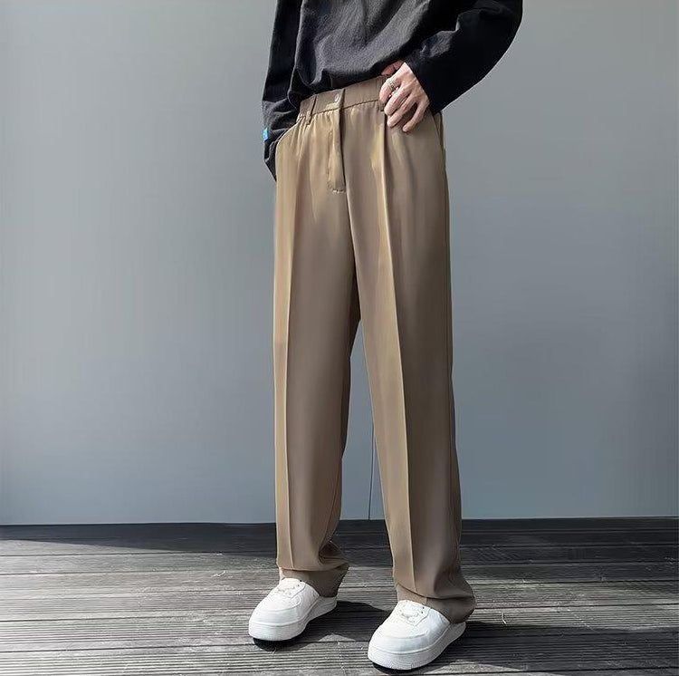 Men Easy Wash Relaxed Fit Trousers