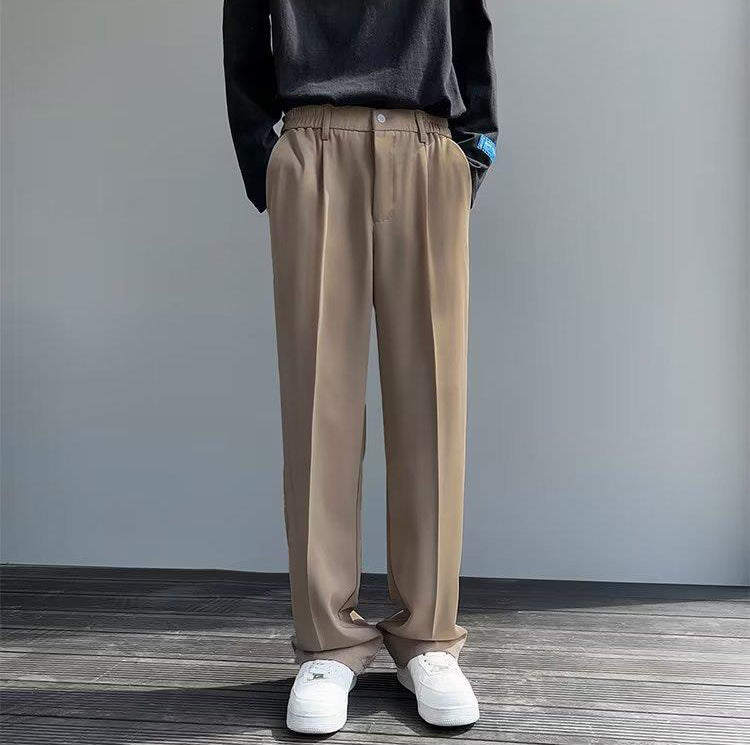Men Easy Wash Relaxed Fit Trousers