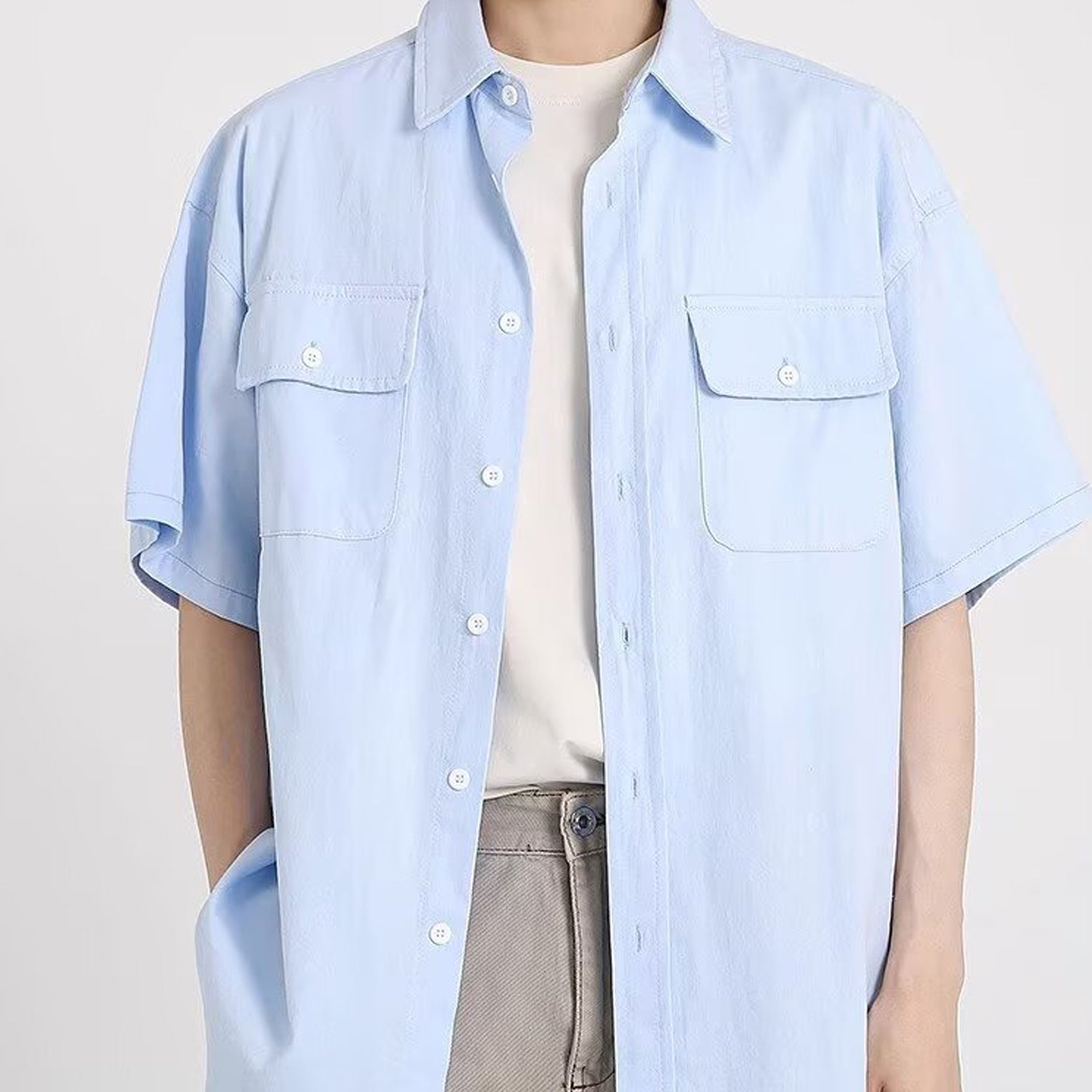Cutaway Collar Shirt