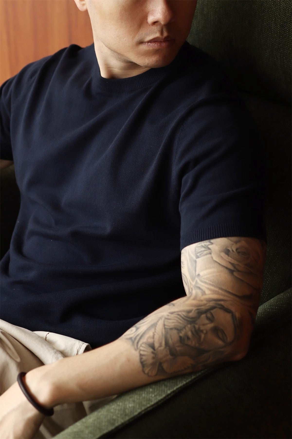 Men Round Neck Tshirt