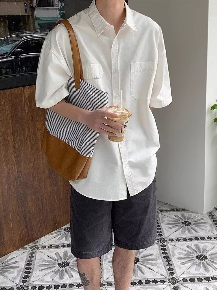 Men Solid Regular Fit Shirt