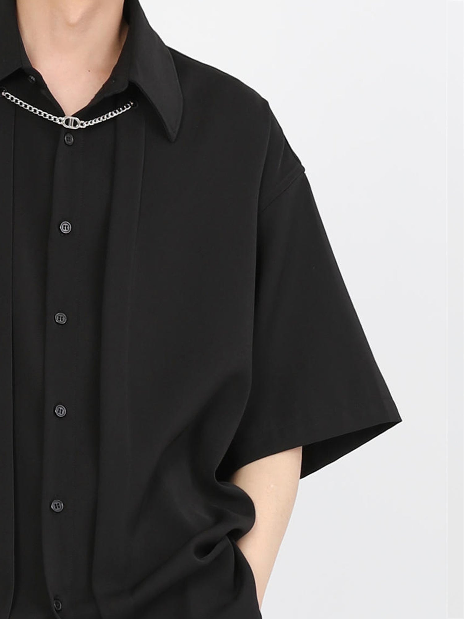 Cutaway Collar Shirt